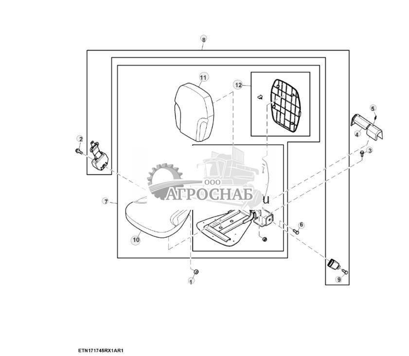 Сиденье стажера, кожа (801625 - ) - ST901720 1027.jpg